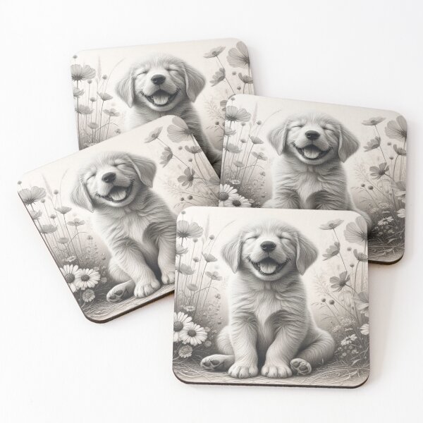 Item preview, Nature’s Happiest Pup designed and sold by Delemore Art.