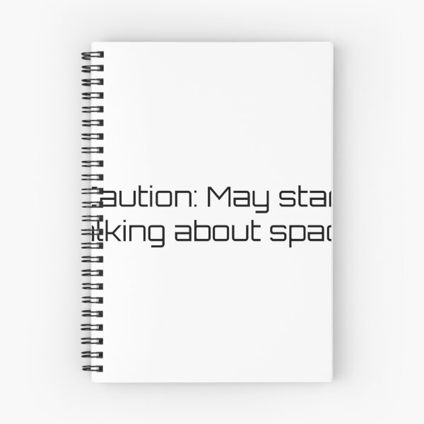 Item preview, Caution: May start talking about space designed and sold by Ninjacatoff.