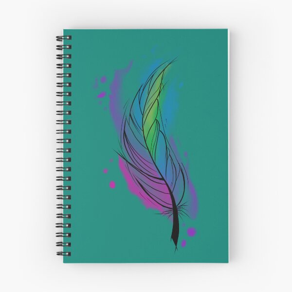 Item preview, Piuma colorata ad acquerello  designed and sold by Art17-.