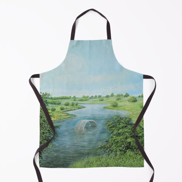Item preview, Round Bridge - Bridge in the River designed and sold by art paintings.