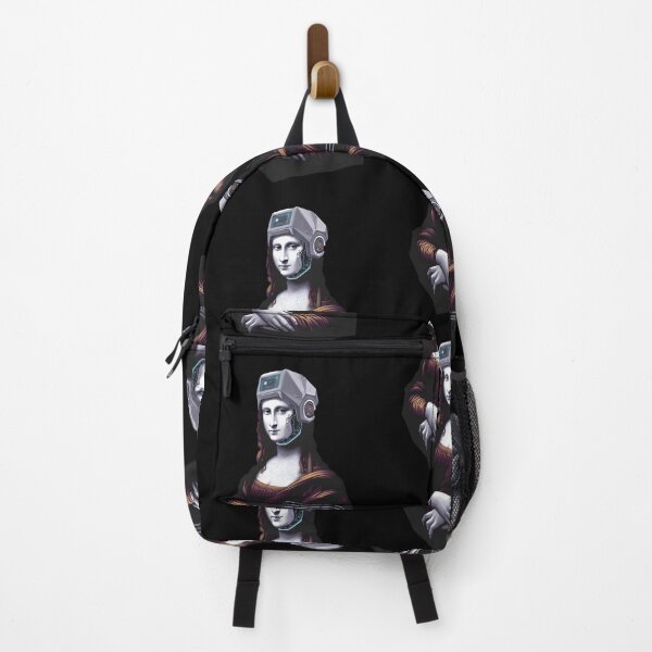 Item preview, Mona Lisa with a Cyborg Twist designed and sold by Into The Rabbit Hole.