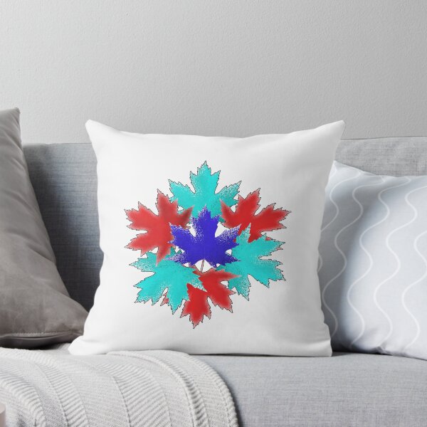 Item preview, Maple leaf red N teal designed and sold by TerenceLacey.