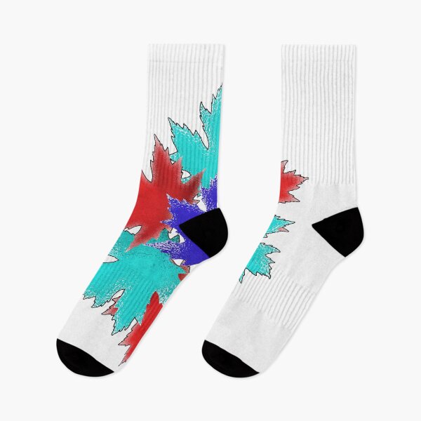 Item preview, Maple leaf red N teal designed and sold by TerenceLacey.