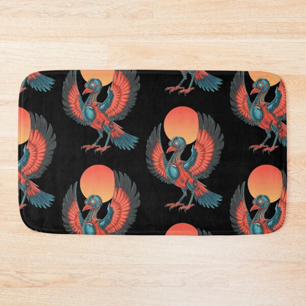 Item preview, Retro Futuristic Bird designed and sold by Into The Rabbit Hole.