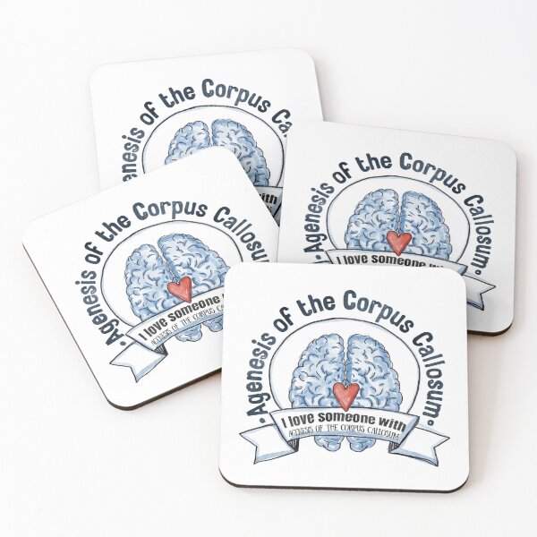 Item preview, I love someone with Agenisis of the corpus callosum  designed and sold by Lillieoandco.