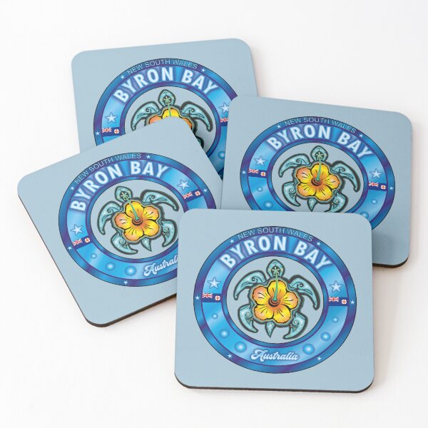 Item preview, Byron Bay Australia sea turtle hibiscus designed and sold by studioss76.