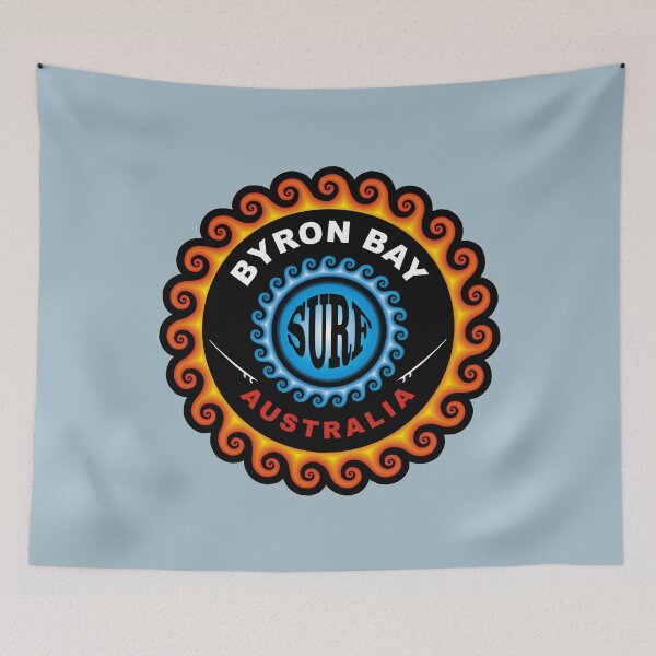Item preview, Byron Bay Australia Surfing Surf vintage emblem designed and sold by studioss76.