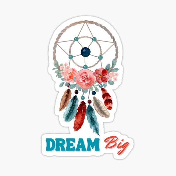 Item preview, Dream Catcher Dream Big - Motivation design designed and sold by TheArtistOf2022.