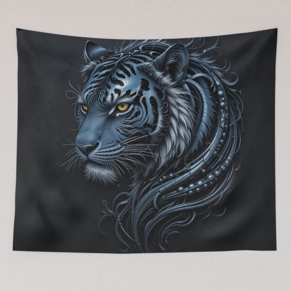 Item preview, Majestic Tribal Tiger in Dark Elegance designed and sold by semenol.