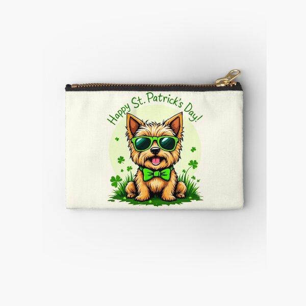 Item preview, St. Patrick’s Day Cairn Terrier 3 designed and sold by SteadyRolling.