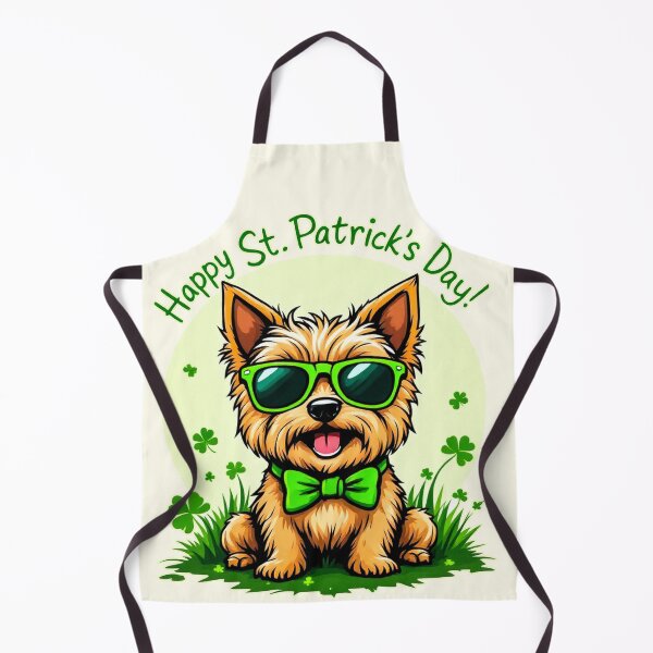 Item preview, St. Patrick’s Day Cairn Terrier 3 designed and sold by SteadyRolling.
