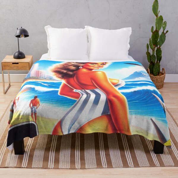 Item preview, Mujer de verano caliente vintage designed and sold by PulpVintage.