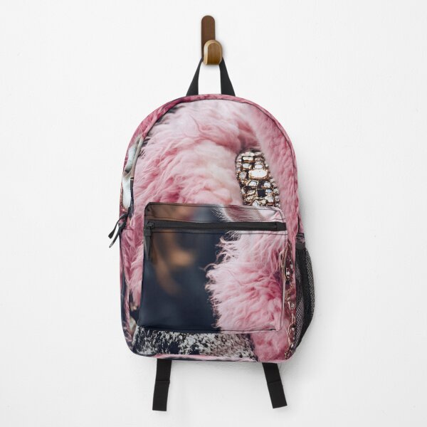 Item preview, A stylish pink llama in sunglasses adorned with a glamorous coat at a lively outdoor festival during daytime designed and sold by anytka.