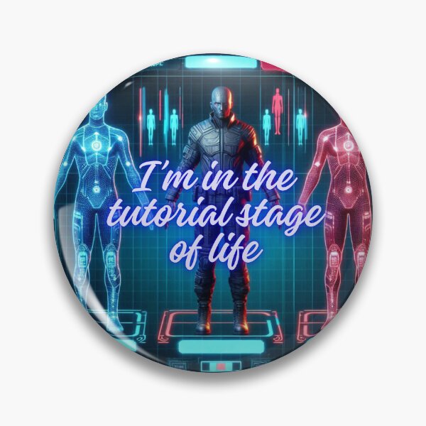 Item preview, NPC Vibes - I'm in the Tutorial Stage of Life designed and sold by nature. electrified..