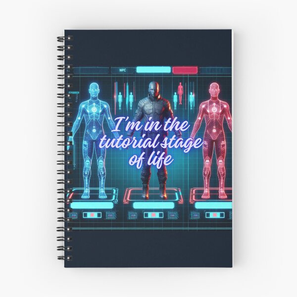 Item preview, NPC Vibes - I'm in the Tutorial Stage of Life designed and sold by nature. electrified..