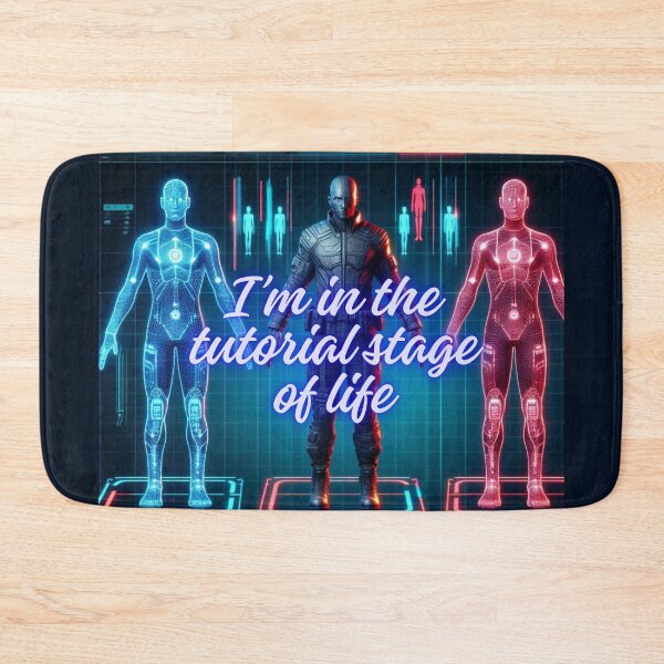 Item preview, NPC Vibes - I'm in the Tutorial Stage of Life designed and sold by nature. electrified..
