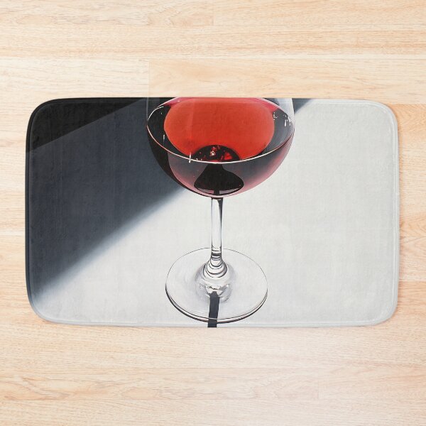 Item preview, Red wine glass shadow designed and sold by anytka.