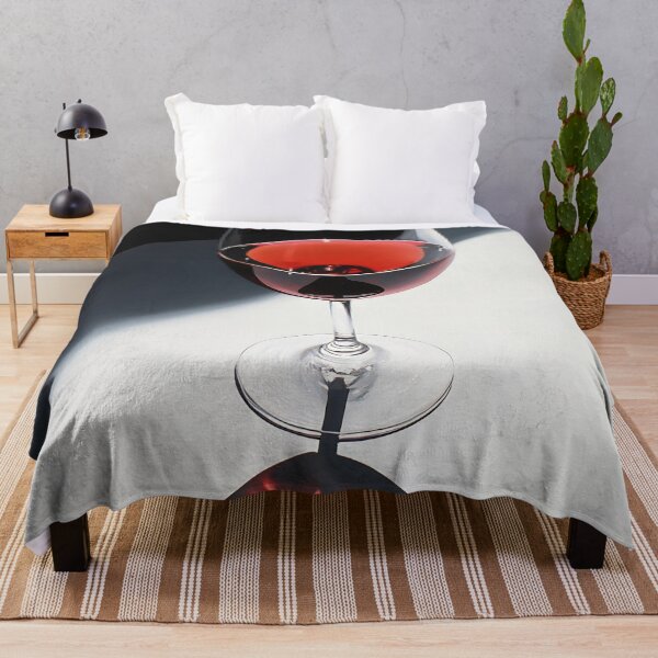 Item preview, Red wine glass shadow designed and sold by anytka.