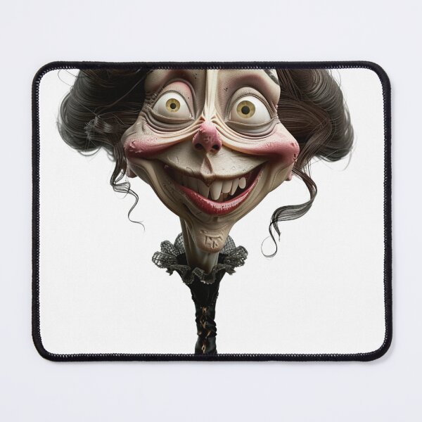 Item preview, Grinning Victorian Lady on an Endless Neck (Style 350-1) designed and sold by gimpysticks.