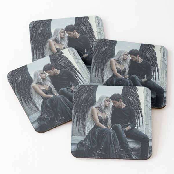 Item preview, Fallen Grace: A Love Between Light and Shadow designed and sold by oanaunciuleanu.