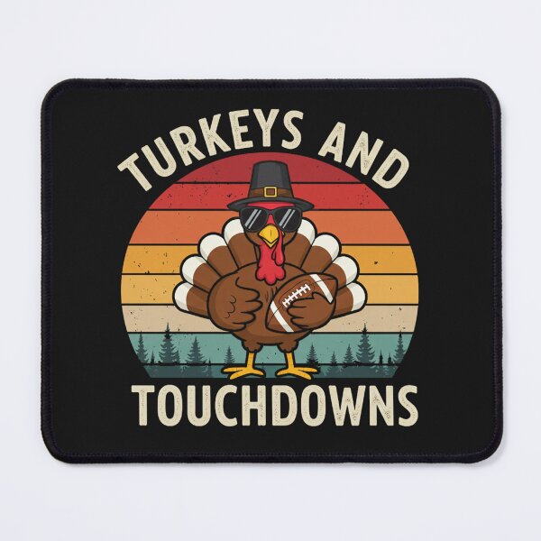 Item preview, Touchdowns tUrkeys Thanksgiving designed and sold by PrimeInk.