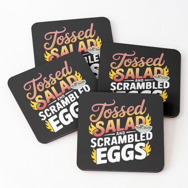 Item preview, tossed salad and scrambled eggs designed and sold by aluap106.