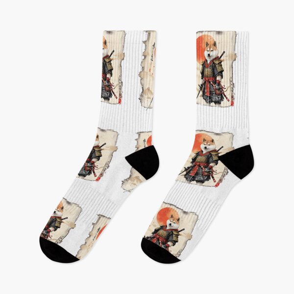 Item preview, Samurai Akita Inu Tee: Vintage Ukiyo-e Warrior Art Graphic  designed and sold by VISIONSTURME.
