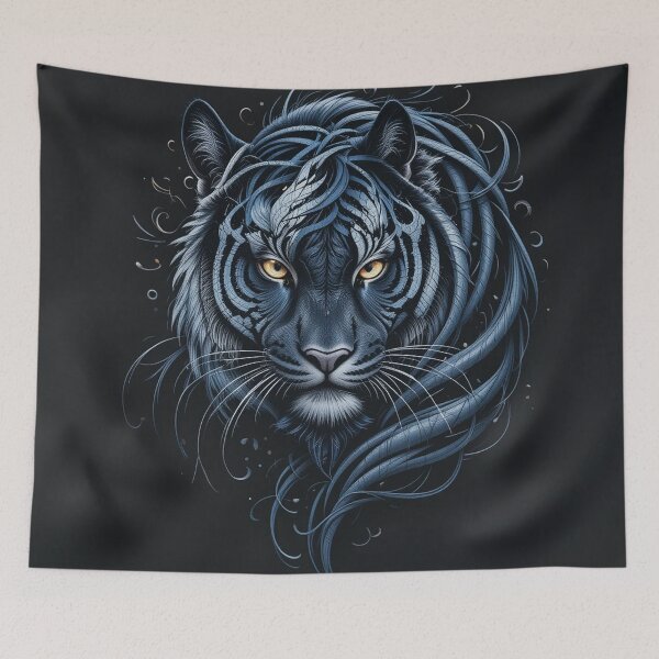 Item preview, Majestic Tribal Tiger in Dark Elegance designed and sold by semenol.