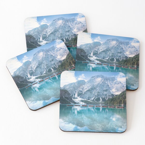 Item preview, Boats in Lake Braies, Dolomites designed and sold by Stefano Orazzini.