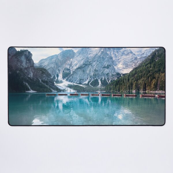 Item preview, Boats in Lake Braies, Dolomites designed and sold by Stefano Orazzini.