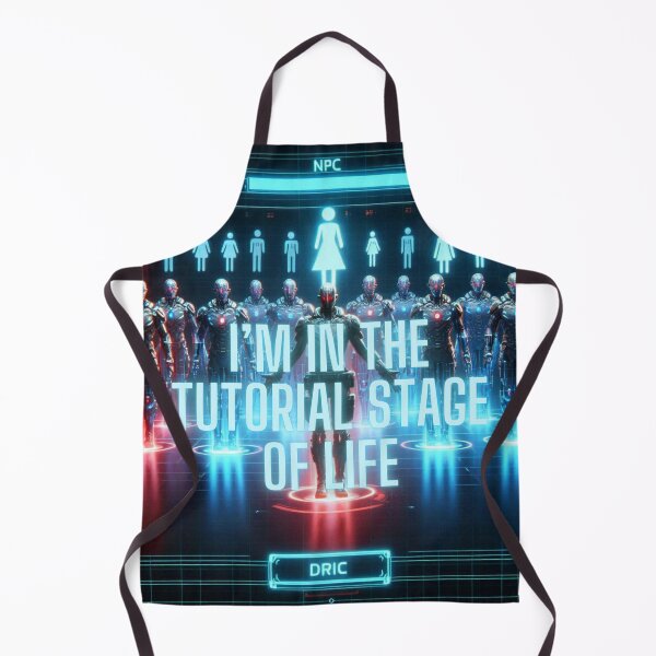 Item preview, NPC Vibes - I'm in the Tutorial Stage of Life designed and sold by nature. electrified..