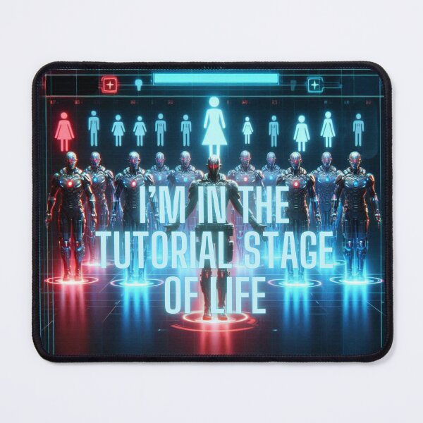 Item preview, NPC Vibes - I'm in the Tutorial Stage of Life designed and sold by nature. electrified..