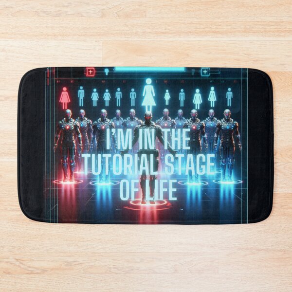 Item preview, NPC Vibes - I'm in the Tutorial Stage of Life designed and sold by nature. electrified..