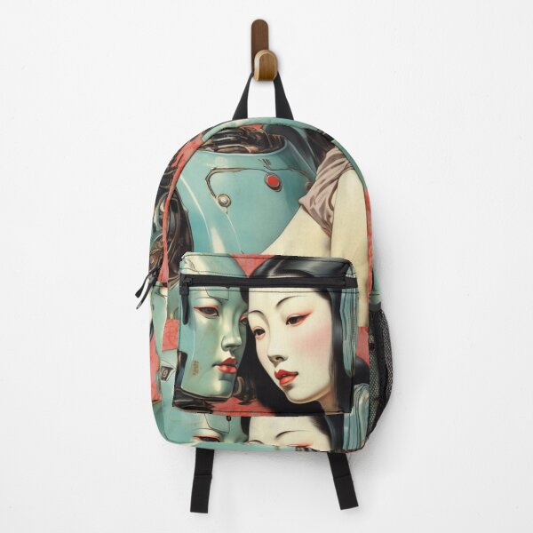 Item preview, Robot Shunga Hybrid Erotic Art Imitation | #75 designed and sold by NickWhittleArt.