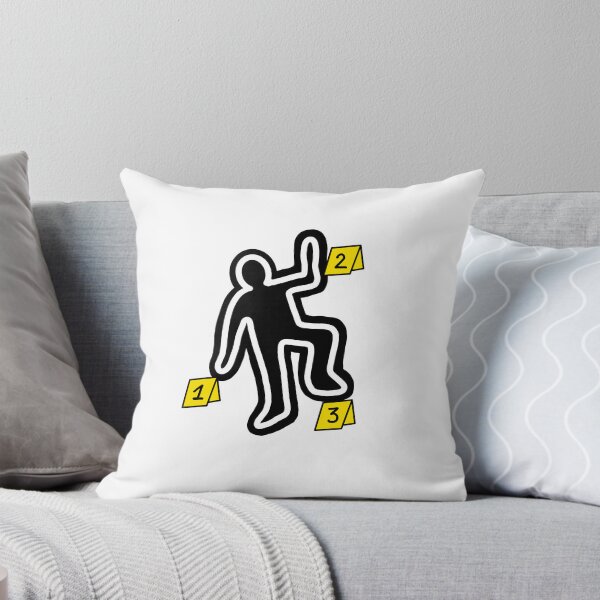 Item preview, Crime Scene Chalk Outline designed and sold by HallyuHeaven.