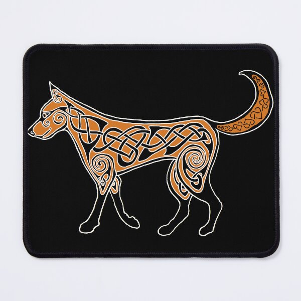 Item preview, Celtic Ken Kai Dog Red Brindle designed and sold by ingridthecrafty.
