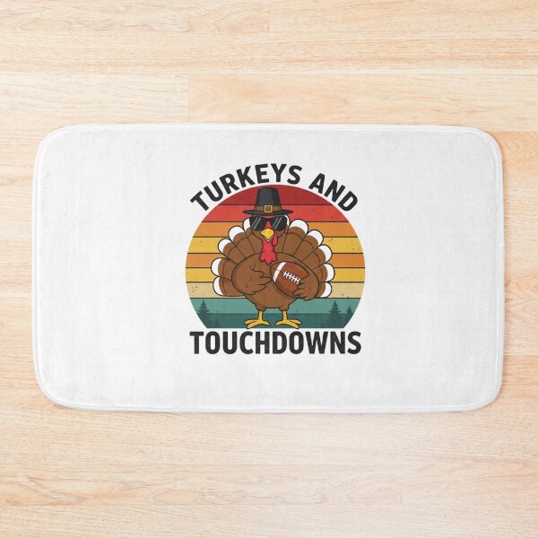 Item preview, tUrkeys TOuchdOwns Thanksgiving  designed and sold by PrimeInk.