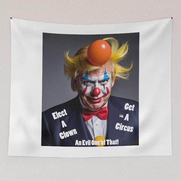 Item preview, Evil Clown World Domination designed and sold by Pop Culture Opinions Shop.