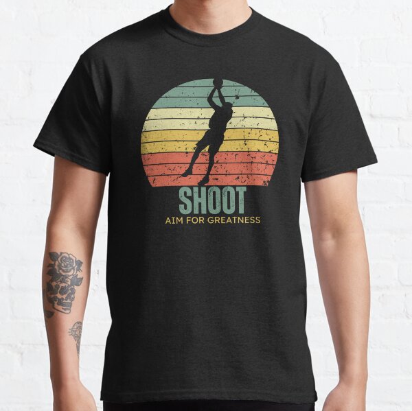Item preview, Shoot Aim For Greatness Basketball designed and sold by TandyBrownDigi.