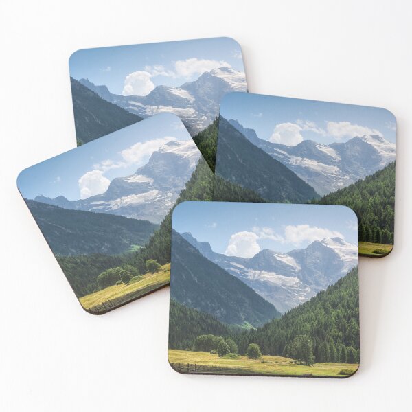 Item preview, Gran Paradiso massif and forest in Valnontey. Aosta valley, Italy designed and sold by Stefano Orazzini.