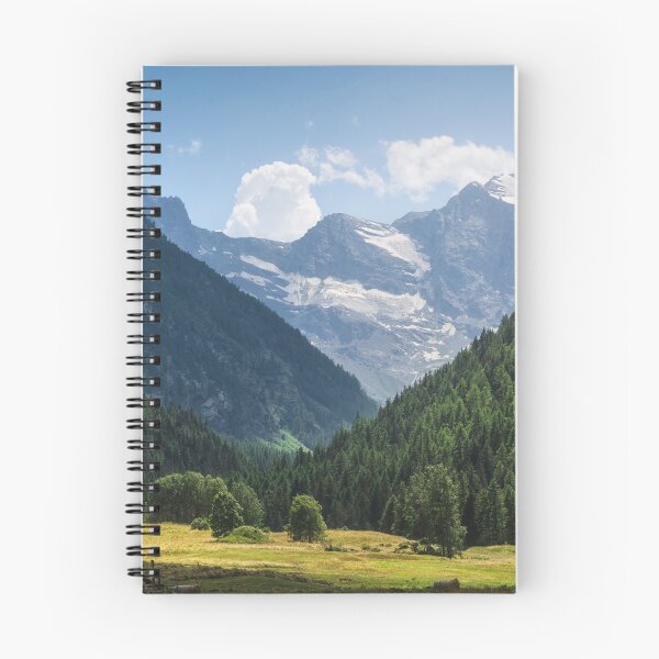 Item preview, Gran Paradiso massif and forest in Valnontey. Aosta valley, Italy designed and sold by Stefano Orazzini.