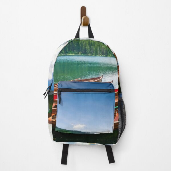 Item preview, Boats on the Lake Misurina and Dolomites mountains, Italy designed and sold by Stefano Orazzini.