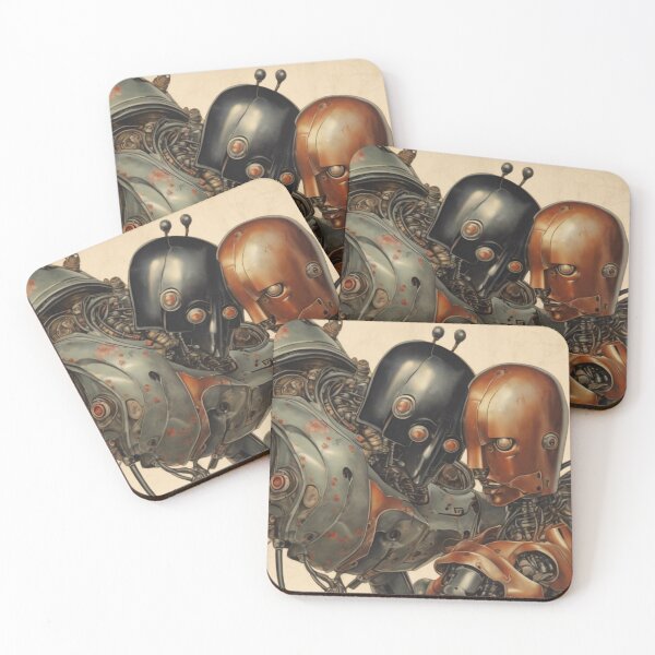 Item preview, Robot Shunga Imitation Japanese Erotica #80 designed and sold by NickWhittleArt.