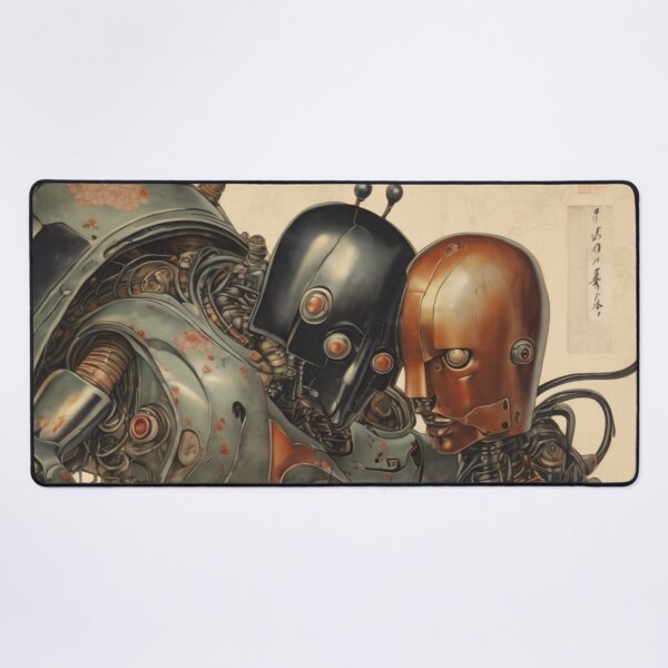 Item preview, Robot Shunga Imitation Japanese Erotica #80 designed and sold by NickWhittleArt.