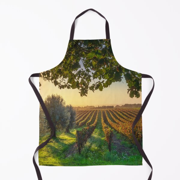 Item preview, Bolgheri vineyards, olive trees and a tree at sunset. Tuscany, Italy designed and sold by Stefano Orazzini.