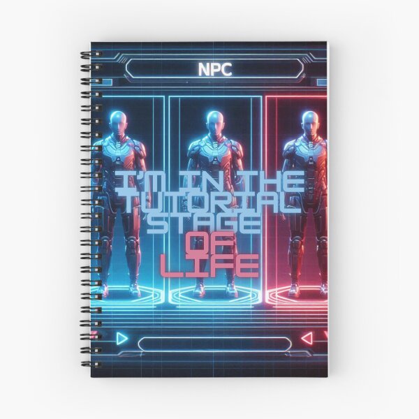 Item preview, NPC Vibes - I'm in the Tutorial Stage of Life designed and sold by nature. electrified..