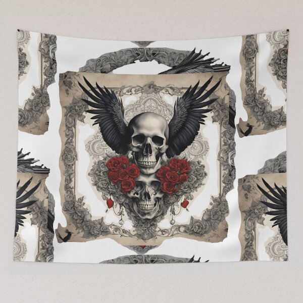 Item preview, Skulls Sad love, old  story - the one just fly, second one stay patetic designed and sold by Atarac.