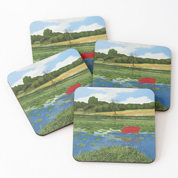 Item preview, Wasserblick - a pleasant water landscape designed and sold by art paintings.