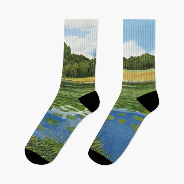 Item preview, Wasserblick - a pleasant water landscape designed and sold by art paintings.