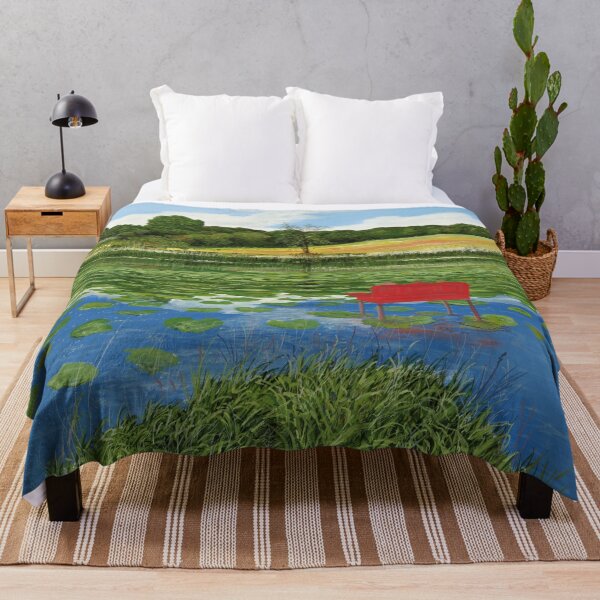Item preview, Wasserblick - a pleasant water landscape designed and sold by art paintings.